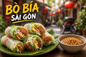 Bò bía ngon ở Sài Gòn